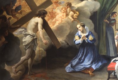 Ecstasy of St. Caterina de Paoli by Agostino Masucci